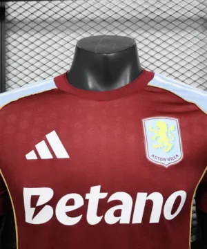 Aston Villa Camiseta Edición Jugadores 2025 2026 Casa Roja - Camiseta Aston Villa | escamisetasfutbol