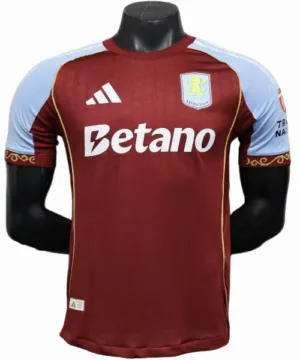 Aston Villa Camiseta Edición Jugadores 2025 2026 Casa Roja - Camiseta Aston Villa | escamisetasfutbol