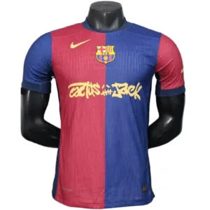 FC Barcelona Camiseta Edición Jugadores 2024 2025 Casa Roja - Camiseta Barcelona | escamisetasfutbol