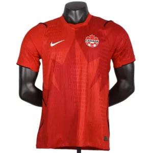 Canadá Camiseta Edición Jugadores 2025 Casa Roja - Camiseta Canadá Mundial 2026 | escamisetasfutbol