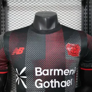 Bayer 04 Leverkusen Camiseta Edición Jugadores 2025 2026 Casa Negra - Camiseta Bayer 04 Leverkusen | escamisetas-futbol.com