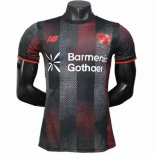 Bayer 04 Leverkusen Camiseta Edición Jugadores 2025 2026 Casa Negra - Camiseta Bayer 04 Leverkusen | escamisetas-futbol.com