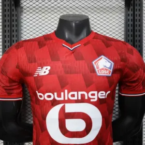 Lille OSC Camiseta Edición Jugadores 2025 2026 Casa Roja - Camiseta Lille Osc | escamisetasfutbol