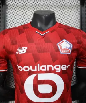 Lille OSC Camiseta Edición Jugadores 2025 2026 Casa Roja - Camiseta Lille Osc | escamisetasfutbol