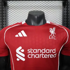 Liverpool Camiseta Edición Jugadores 2025 2026 Casa Roja - Camiseta Liverpool | escamisetasfutbol