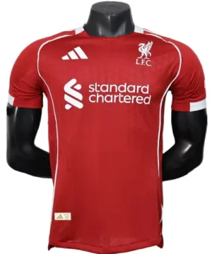 Liverpool Camiseta Edición Jugadores 2025 2026 Casa Roja - Camiseta Liverpool | escamisetasfutbol