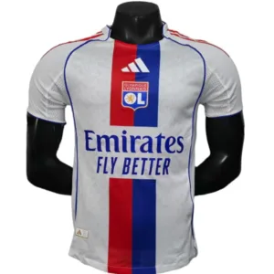 Lyon Camiseta Edición Jugadores 2025 2026 Casa Blanca - Camiseta Lyon | escamisetasfutbol