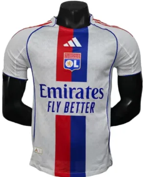 Lyon Camiseta Edición Jugadores 2025 2026 Casa Blanca - Camiseta Lyon | escamisetasfutbol
