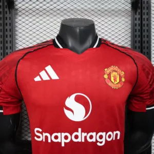 Manchester United Camiseta Edición Jugadores 2025 2026 Casa Roja - Camiseta Manchester United | escamisetasfutbol