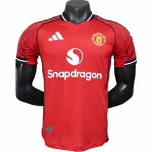 Manchester United Camiseta Edición Jugadores 2025 2026 Casa Roja - Camiseta Manchester United | escamisetasfutbol