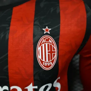 AC Milan Camiseta Edición Jugadores 2025 2026 Casa Roja - Camiseta Ac Milan | escamisetasfutbol