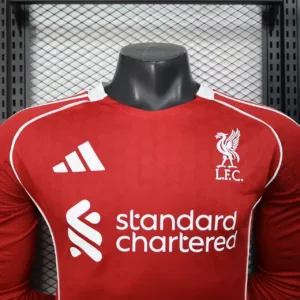 Liverpool Camiseta Edición Jugadores 2025 2026 Casa Roja - Camiseta Liverpool | escamisetasfutbol