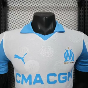 Marsella Camiseta Edición Jugadores 2025 2026 Casa Blanca - Camiseta Marsella | escamisetasfutbol