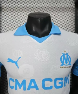 Marsella Camiseta Edición Jugadores 2025 2026 Casa Blanca - Camiseta Marsella | escamisetasfutbol