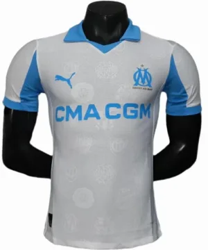 Marsella Camiseta Edición Jugadores 2025 2026 Casa Blanca - Camiseta Marsella | escamisetasfutbol