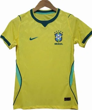 Brasil Mujer Camiseta Edición Jugadores 2026 Casa Amarilla - Camiseta Brasil Mujer | escamisetasfutbol