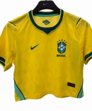 Brasil Mujer Camiseta Edición Jugadores 2026 Casa Amarilla - Camiseta Brasil Mujer | escamisetasfutbol