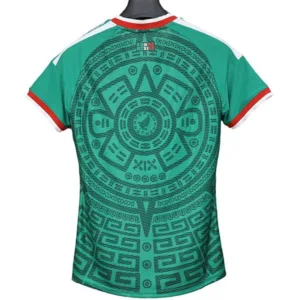 México Mujer Camiseta Edición Jugadores 2026 Casa Verde - Camiseta México Mujer | escamisetasfutbol