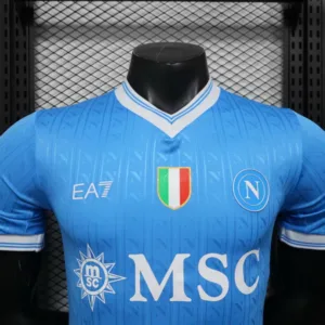 SSC Napoli Camiseta Edición Jugadores 2025 2026 Casa Azul - Camiseta Serie A SSC Napoli | escamisetasfutbol