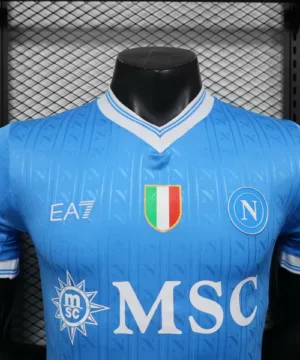 SSC Napoli Camiseta Edición Jugadores 2025 2026 Casa Azul - Camiseta Serie A SSC Napoli | escamisetasfutbol
