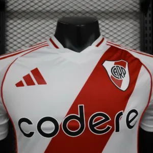 River Plate Camiseta Edición Jugadores 2024 2025 Casa Blanca - Camiseta River Plate | escamisetasfutbol