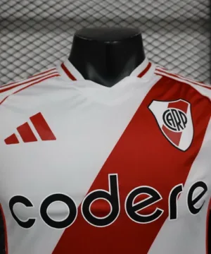 River Plate Camiseta Edición Jugadores 2024 2025 Casa Blanca - Camiseta River Plate | escamisetasfutbol