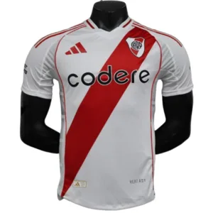 River Plate Camiseta Edición Jugadores 2024 2025 Casa Blanca - Camiseta River Plate | escamisetasfutbol