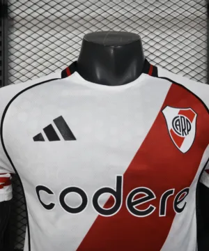 River Plate Camiseta Edición Jugadores 2025 2026 Casa Blanca - Camiseta River Plate | escamisetasfutbol