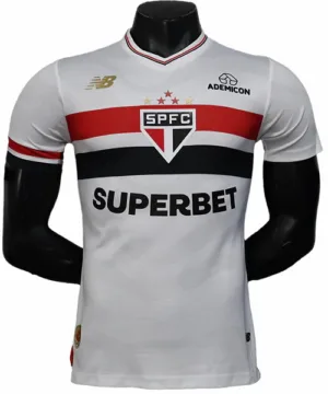 São Paulo Camiseta Edición Jugadores 2025 2026 Casa Blanca - Camiseta São Paulo 2026 | escamisetasfutbol
