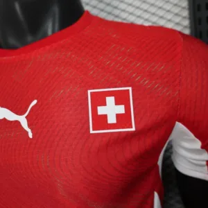Suiza Camiseta Edición Jugadores 2026 Casa Roja - Camiseta Suiza Mundial 2026 | escamisetasfutbol