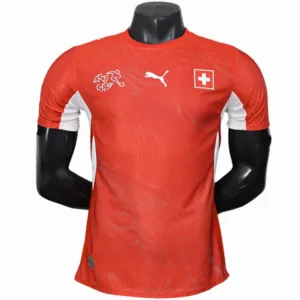 Suiza Camiseta Edición Jugadores 2026 Casa Roja - Camiseta Suiza Mundial 2026 | escamisetasfutbol