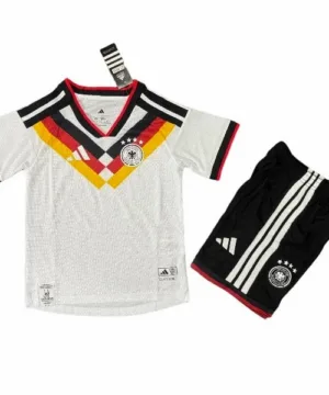 Alemania Niños Conjunto Edición Jugadores 2026 Casa Blanco - Equipacion Alemania Niños | escamisetasfutbol