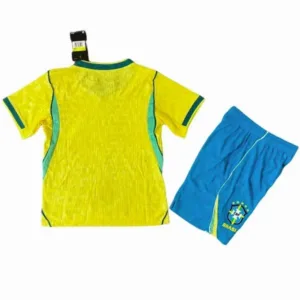 Brasil Niños Conjunto Edición Jugadores 2026 Casa Amarillo - Equipacion Brasil Niños | escamisetasfutbol