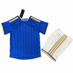 Italia Niños Conjunto Edición Jugadores 2026 Casa Azul - Equipación Italia Niños | escamisetasfutbol