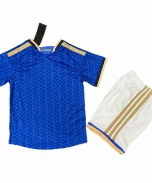 Italia Niños Conjunto Edición Jugadores 2026 Casa Azul - Equipación Italia Niños | escamisetasfutbol