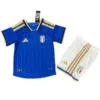 Italia Niños Conjunto Edición Jugadores 2026 Casa Azul - Equipación Italia Niños | escamisetasfutbol