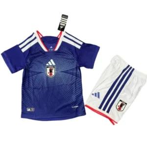 Japón Niños Conjunto Edición Jugadores 2026 Casa Azul - Equipacion Japon Niños | escamisetasfutbol