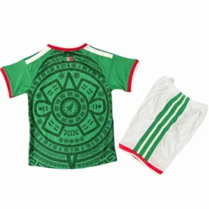 México Niños Conjunto Edición Jugadores 2026 Casa Verde - Playera Mexico 2026 Niños | escamisetasfutbol