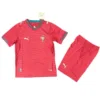 Portugal Niños Conjunto Edición Jugadores 2026 Casa Rojo - Equipacion Portugal Niños | escamisetasfutbol