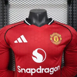 Manchester United Camiseta Edición Jugadores 2025 2026 Casa Roja - Camiseta Manchester United | escamisetasfutbol