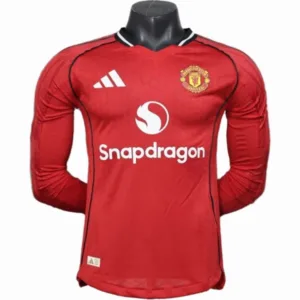 Manchester United Camiseta Edición Jugadores 2025 2026 Casa Roja - Camiseta Manchester United | escamisetasfutbol