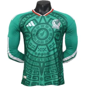 México Camiseta Edición Jugadores 2026 Casa Verde - Camiseta Selección México | escamisetasfutbol