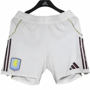 Aston Villa Pantalones Edición Jugadores 2025 2026 Casa Blanco - Maglia Aston Villa | escamisetasfutbol
