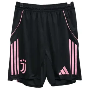 Juventus Pantalones Edición Jugadores 2025 2026 Casa Negro - Equipación Juventus | escamisetasfutbol