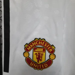 Manchester United Pantalones Edición Jugadores 2025 2026 Casa Blanco - Maglia Manchester United | escamisetasfutbol