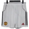 Manchester United Pantalones Edición Jugadores 2025 2026 Casa Blanco - Maglia Manchester United | escamisetasfutbol