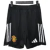 Manchester United Pantalones Edición Jugadores 2025 2026 Casa Negro - Maglia Manchester United | escamisetasfutbol