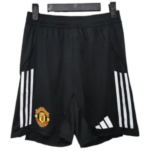 Manchester United Pantalones Edición Jugadores 2025 2026 Casa Negro - Maglia Manchester United | escamisetasfutbol