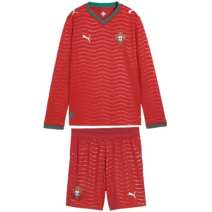 Portugal Niños Conjunto 2026 Casa Rojo - Equipacion Portugal Niños | escamisetasfutbol