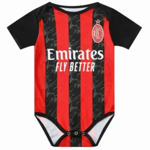 AC Milan Niños Camiseta 2025 2026 Casa Roja - Camiseta Ac Milan Niños | escamisetasfutbol